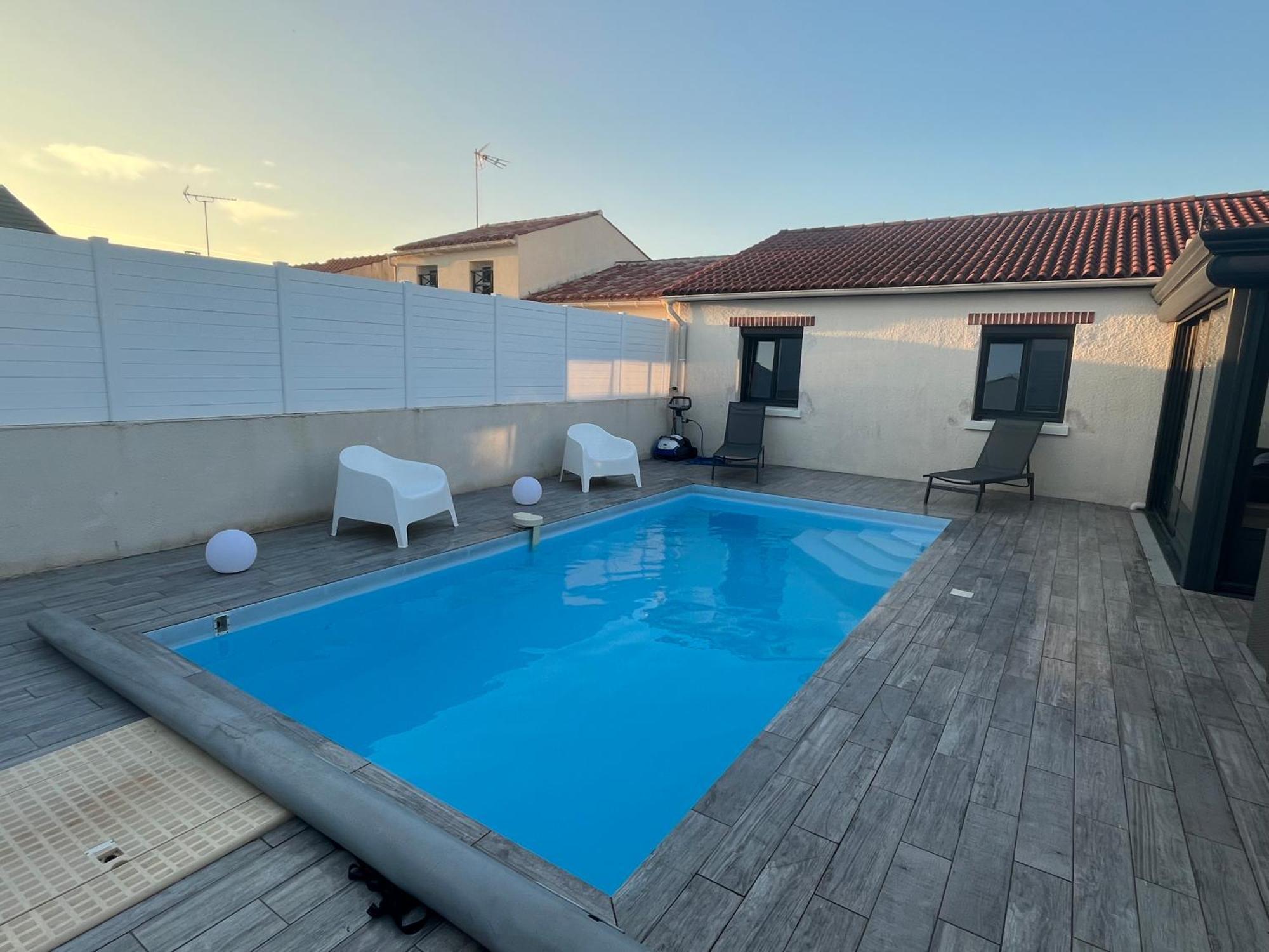 Villa Avec Piscine Saint-Jean-de-Monts Exterior foto